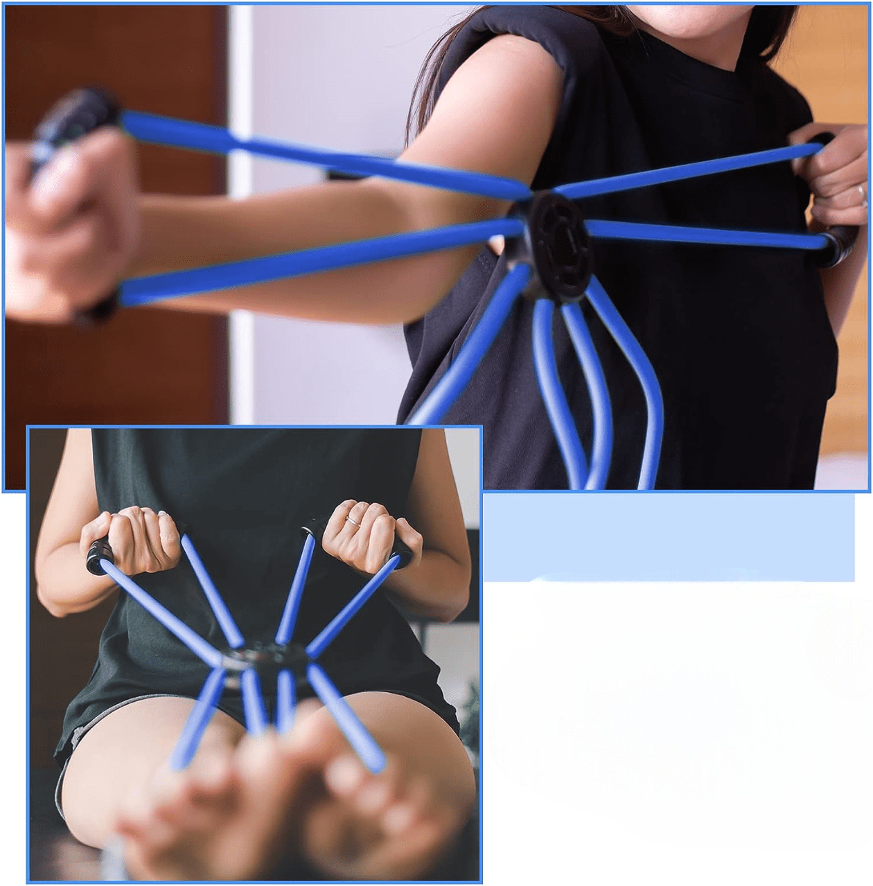 Bande de Résistance - HomeStretch™ - Bleu - Bravery Fitness