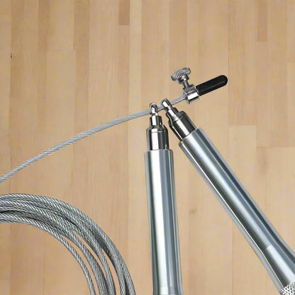 Corde à Sauter - JumpRopeCrossfit™ - Argent - Bravery Fitness