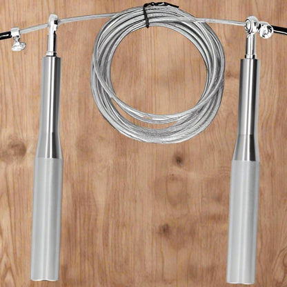 Corde à Sauter - JumpRopeCrossfit™ - Argent - Bravery Fitness