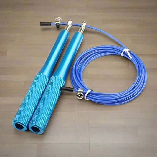 Corde à Sauter - JumpRopeCrossfit™ - Bleu - Bravery Fitness