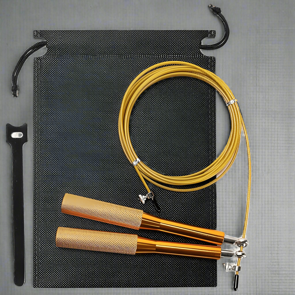 Corde à Sauter - JumpRopeCrossfit™ - Or - Bravery Fitness