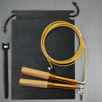 Corde à Sauter - JumpRopeCrossfit™ - Or - Bravery Fitness
