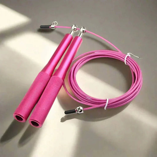 Corde à Sauter - JumpRopeCrossfit™ - Rose - Bravery Fitness
