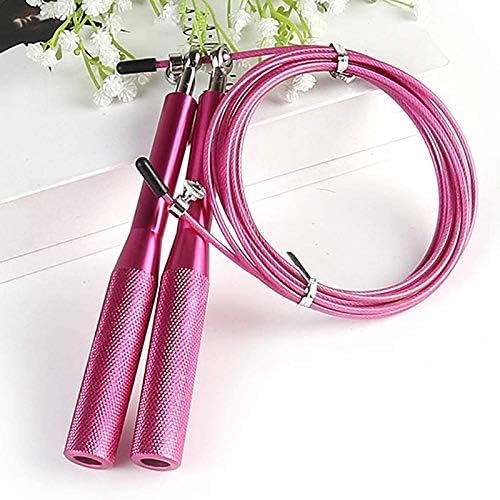 Corde à Sauter - JumpRopeCrossfit™ - Rose - Bravery Fitness