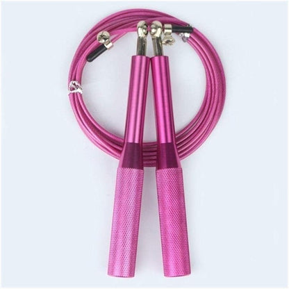 Corde à Sauter - JumpRopeCrossfit™ - Rose - Bravery Fitness