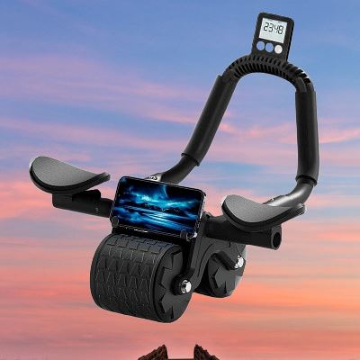 Roue pour Abdominaux - AbdominalWheel™ - Noir - Bravery Fitness